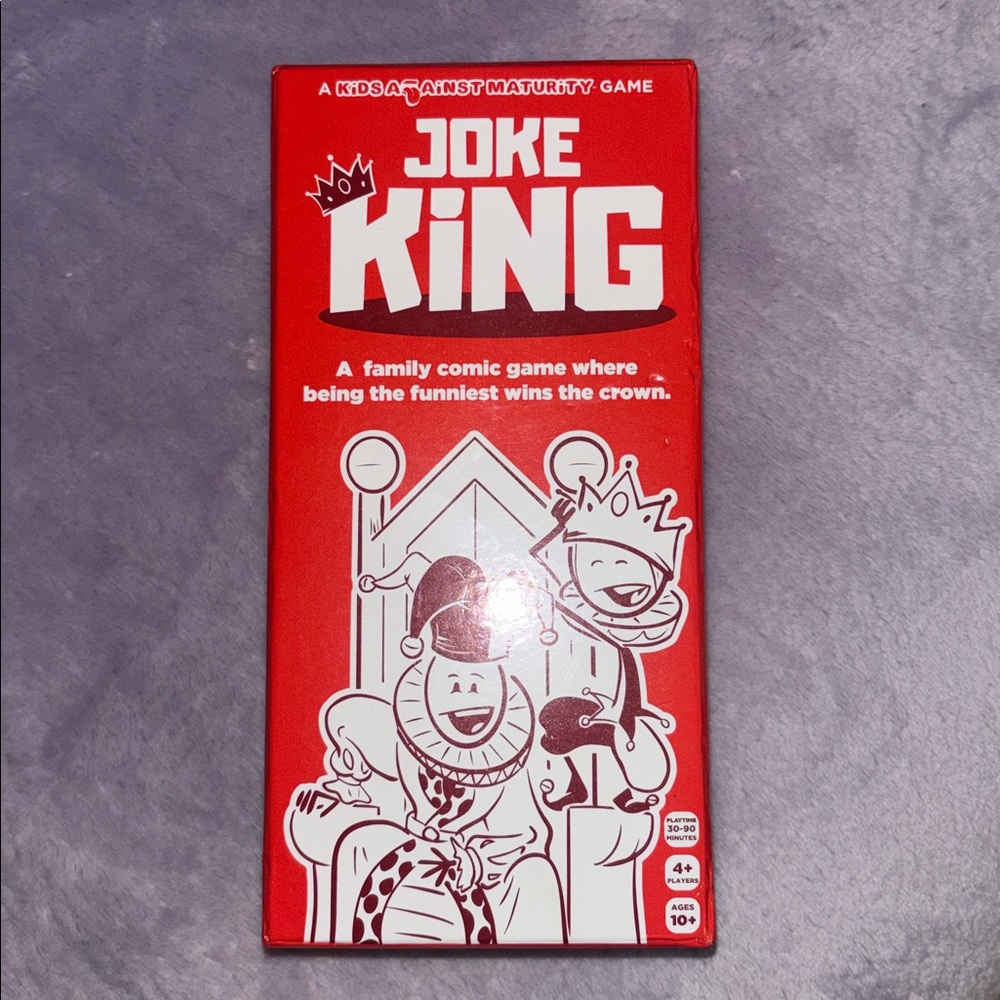 Joke King, A Kids Against Maturity Game